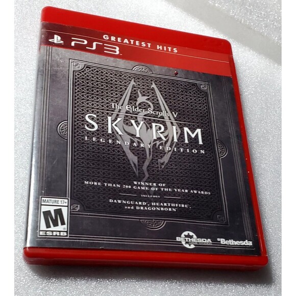 PS3 Greatest Hits The Elder Scrolls V Skyrim Legendary Edition - Picture 1 of 16